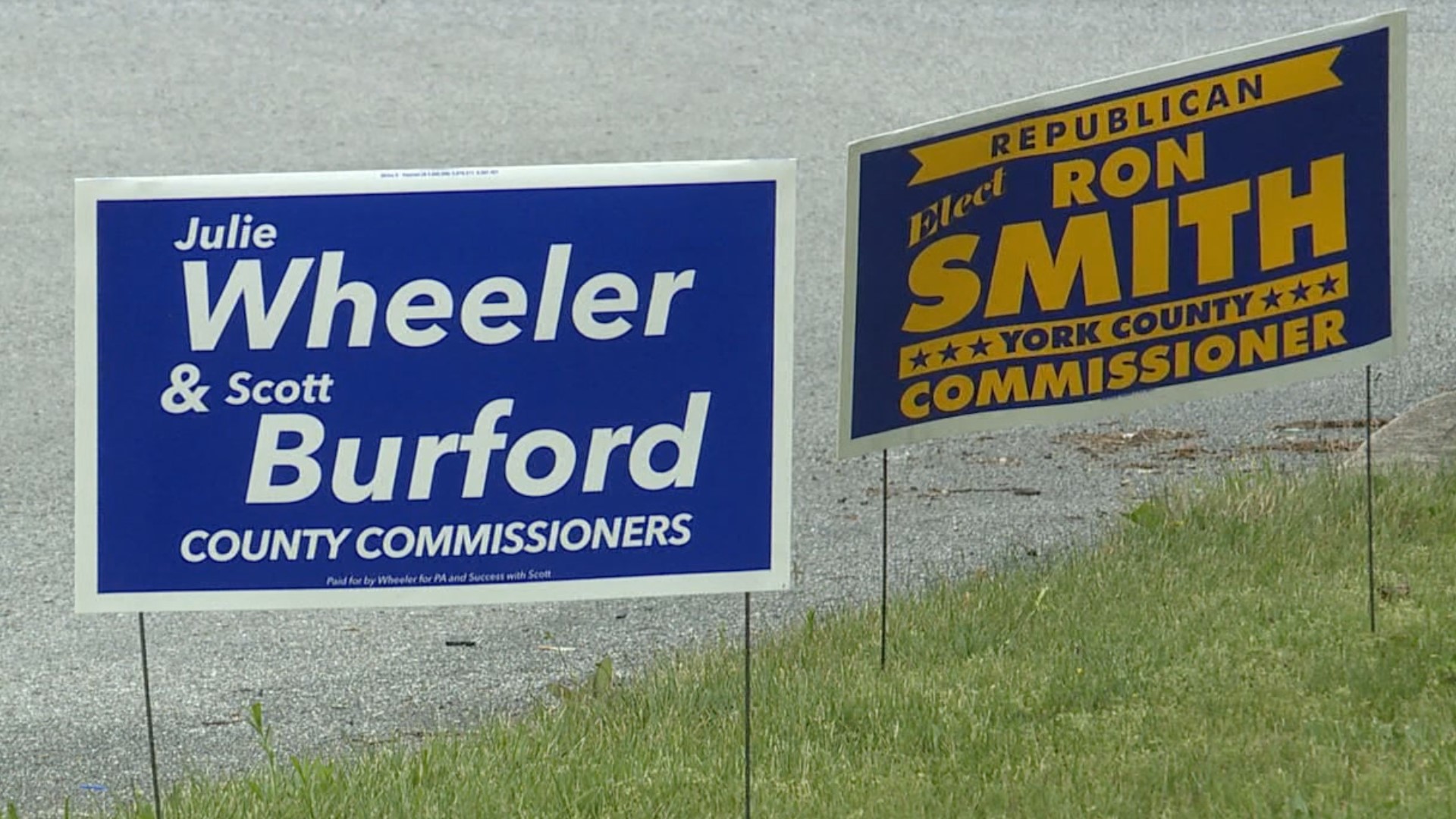 President Commissioner Julie Wheeler has backed newcomer Scott Burford against the incumbent commissioner, Ron Smith.