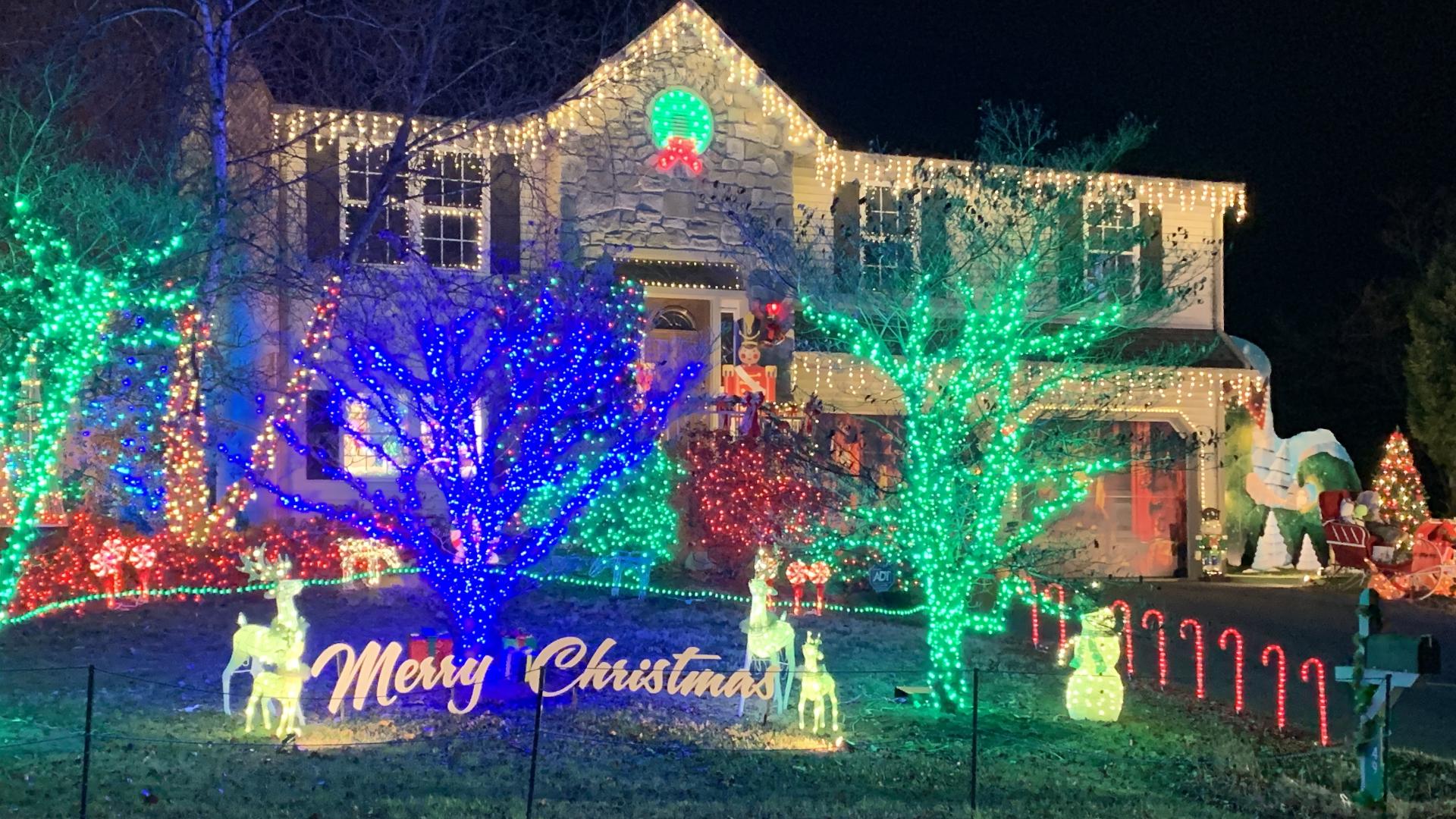 Organizers of the annual light display are collecting donations for Make-A-Wish kids throughout Pennsylvania.