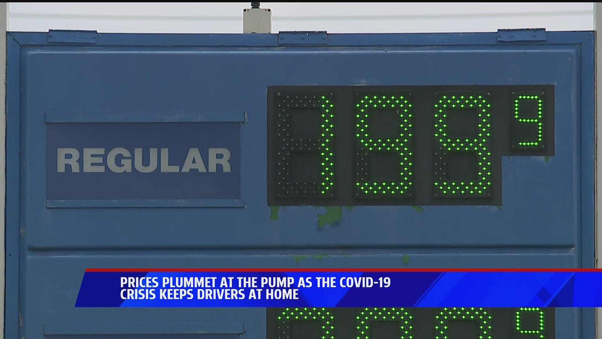 Gas prices continue to fall as travel across the state decreases. But, low consumption of gas could possibly result in fewer tax dollars for the state.