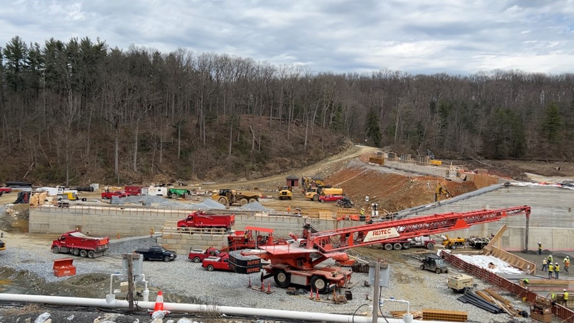 $40 million Lake Williams Dam rehab project reaches halfway point - Vimarsana News