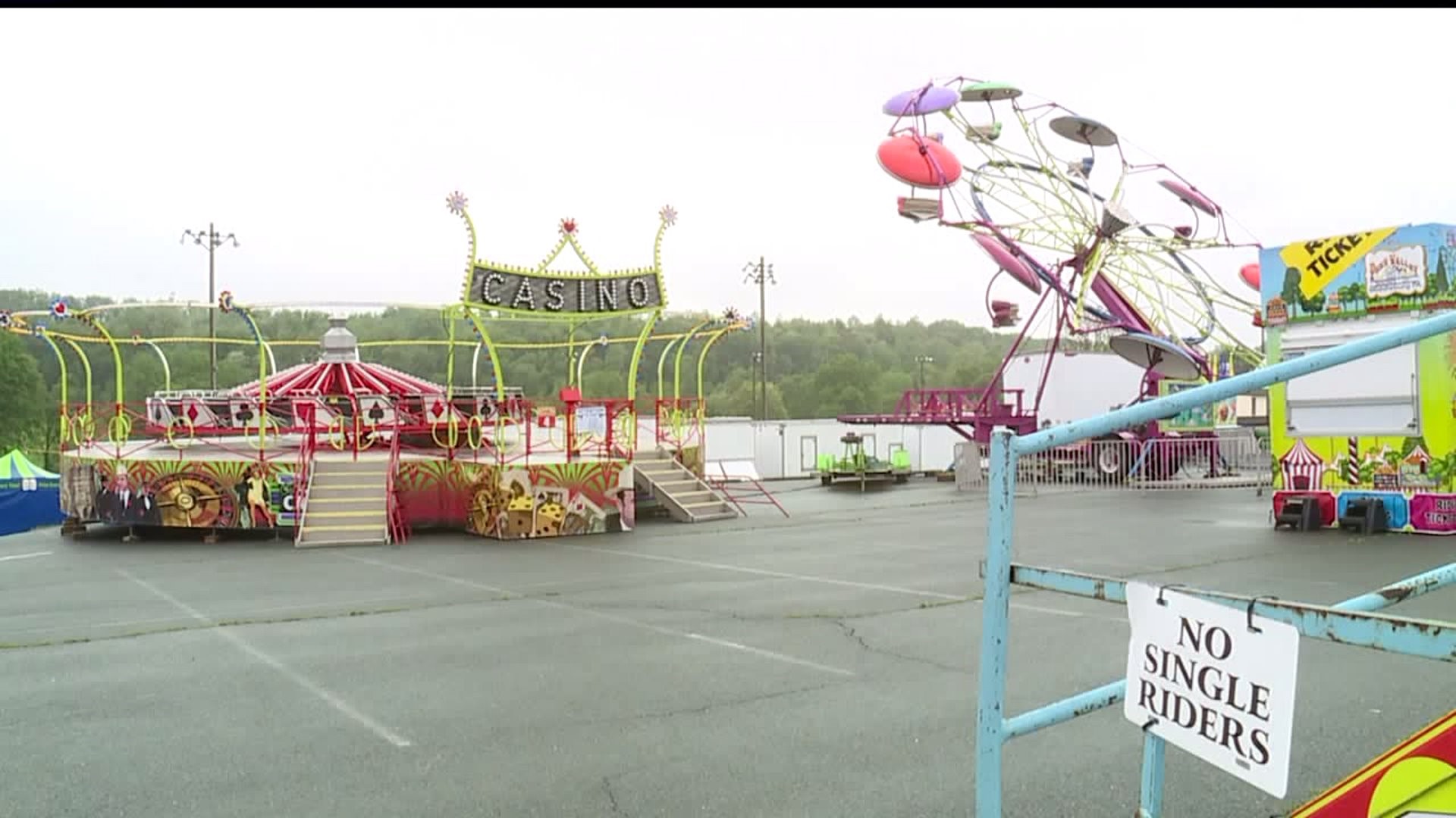 Firefighters forced to cancel Mountville Carnival opening night, all thanks to Mother Nature