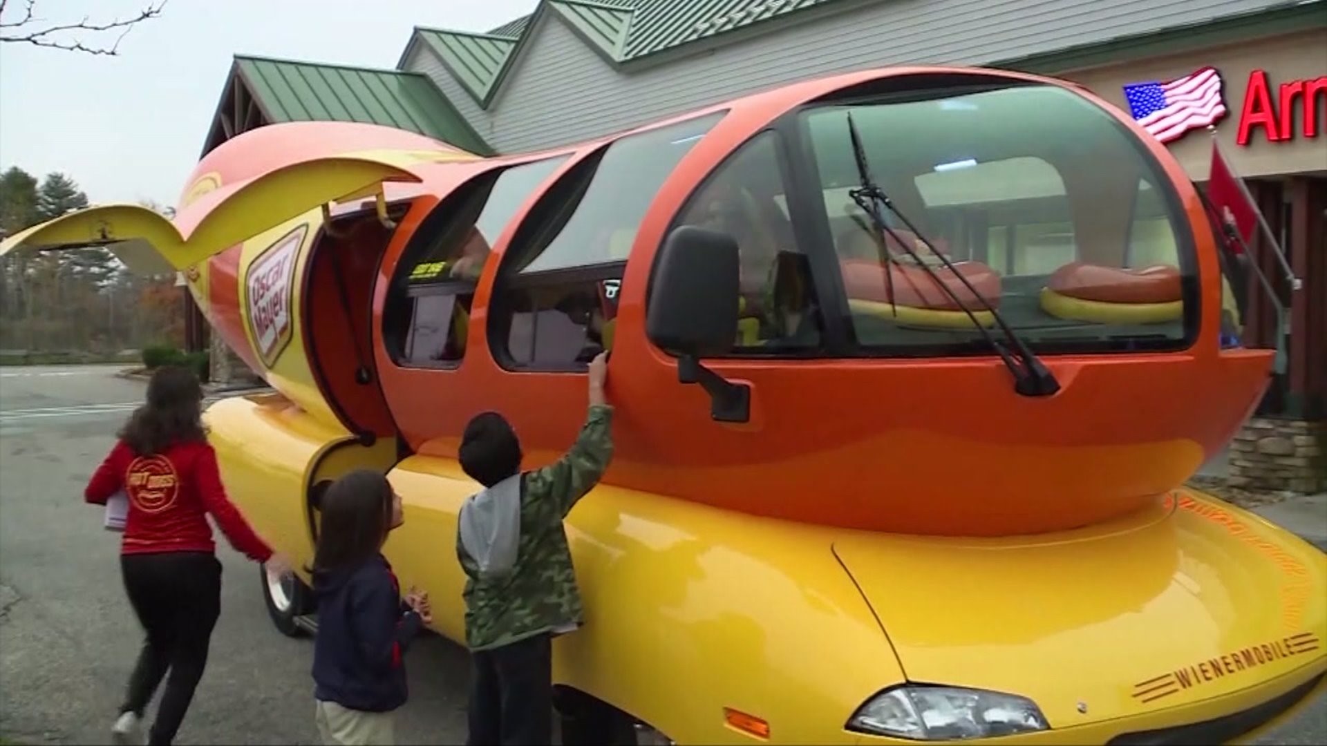 The iconic hot dog-shaped vehicle will visit Lancaster and Mount Joy this weekend.