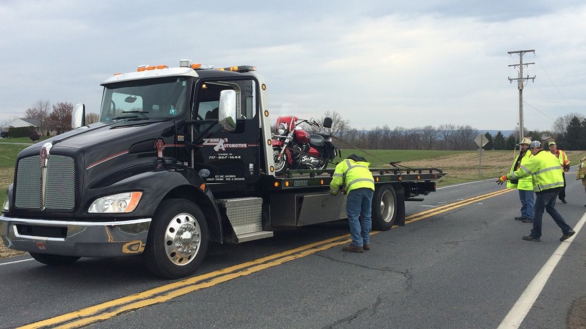 Fatal motorcycle crash in Lebanon County