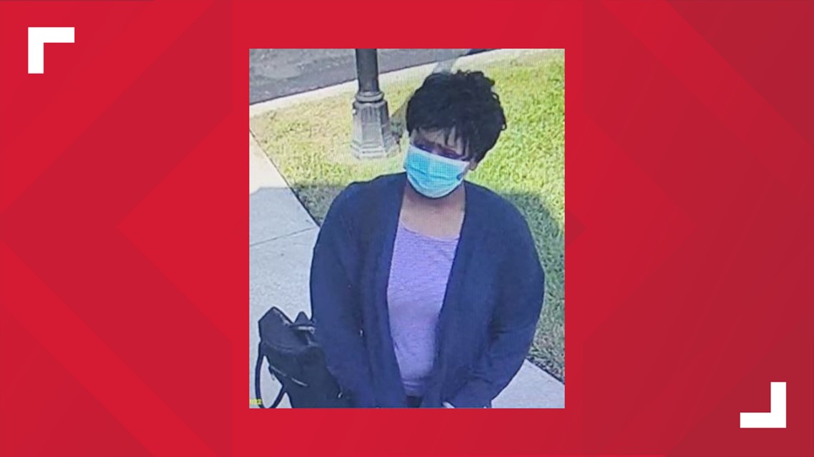 Franklin County bank robbery suspect sought