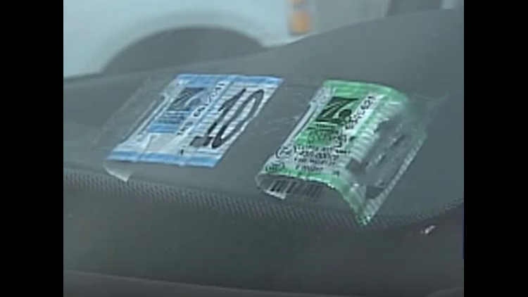 How to make a fake inspection sticker