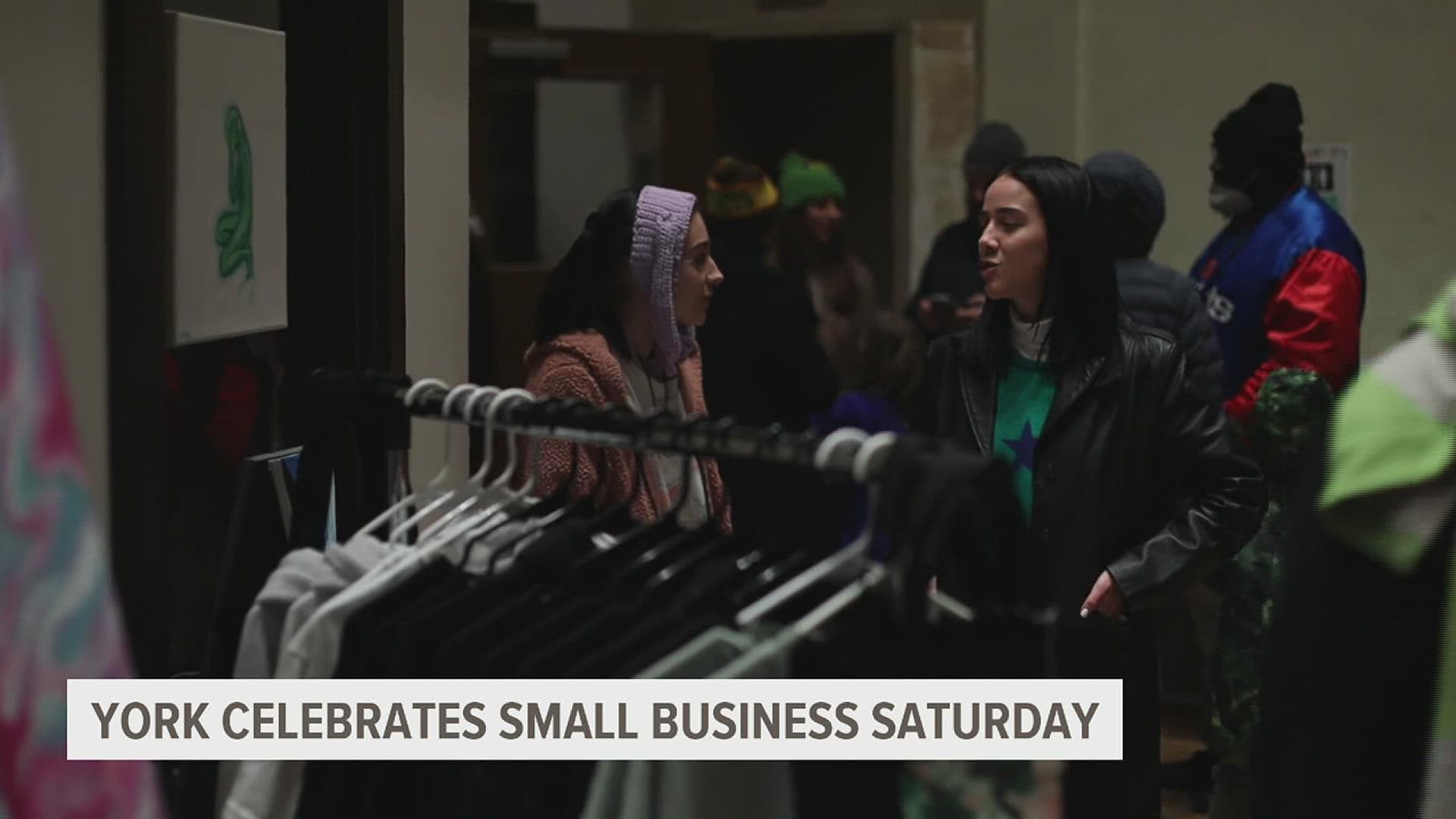 Local store and restaurant owners say they are encouraged by the influx of people coming into their business for Small Business Saturday.