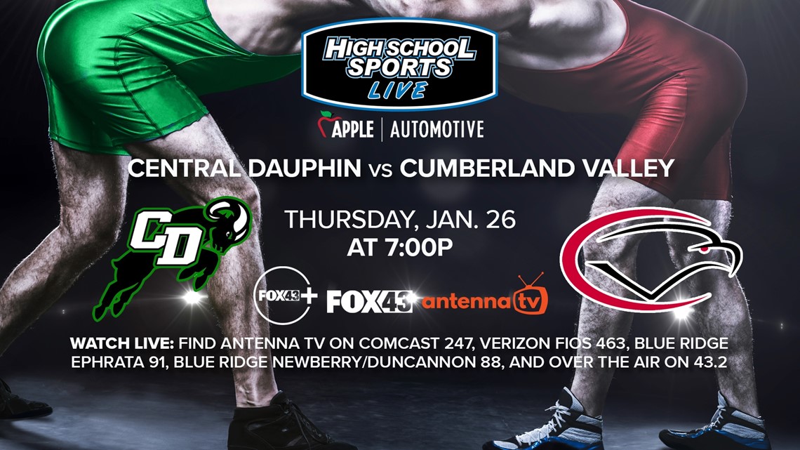 Central Dauphin at Cumberland Valley | Central Pa. High School wrestling