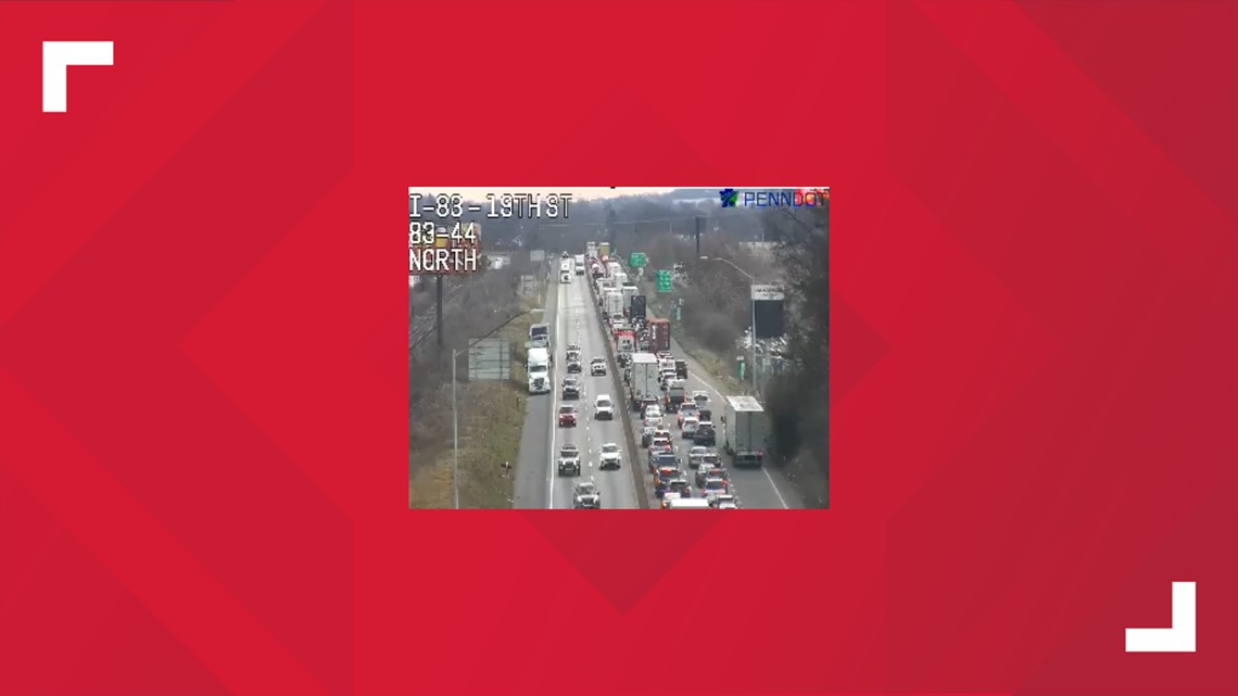 CLEAR: Crashes on Interstate 83 causing delays in Dauphin County ...