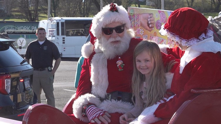Toys For Tots 'Stuff the Bus' with special guests Santa and Mrs. Claus in York County