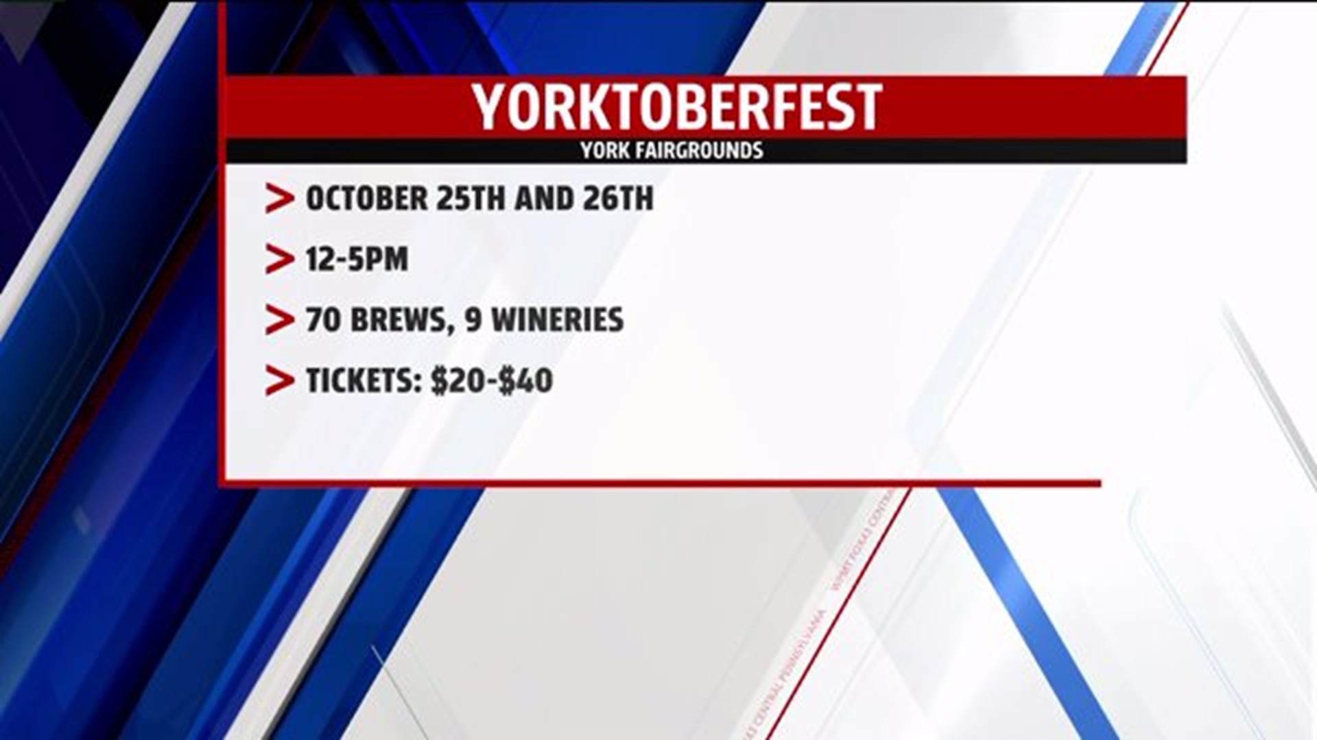 FOX43 previews Yorktoberfest