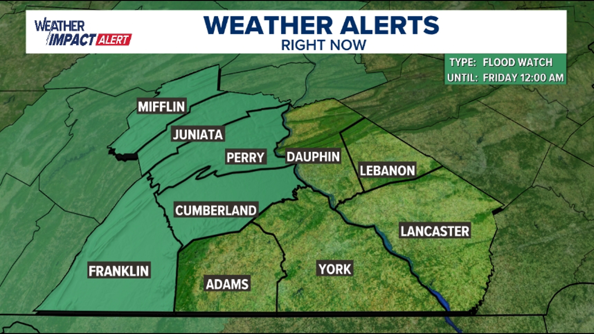 Heavy rain, gusty winds possible with evening storms | Weather Impact ...