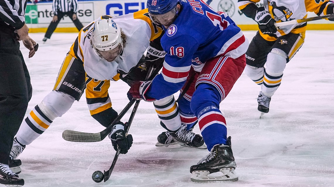 Kreider scores 45th goal, Rangers hold off Penguins 3-2