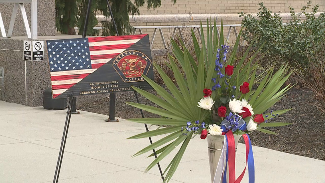 Wife of fallen officer William Lebo reflects on his legacy ahead of annual Umbrella Walk