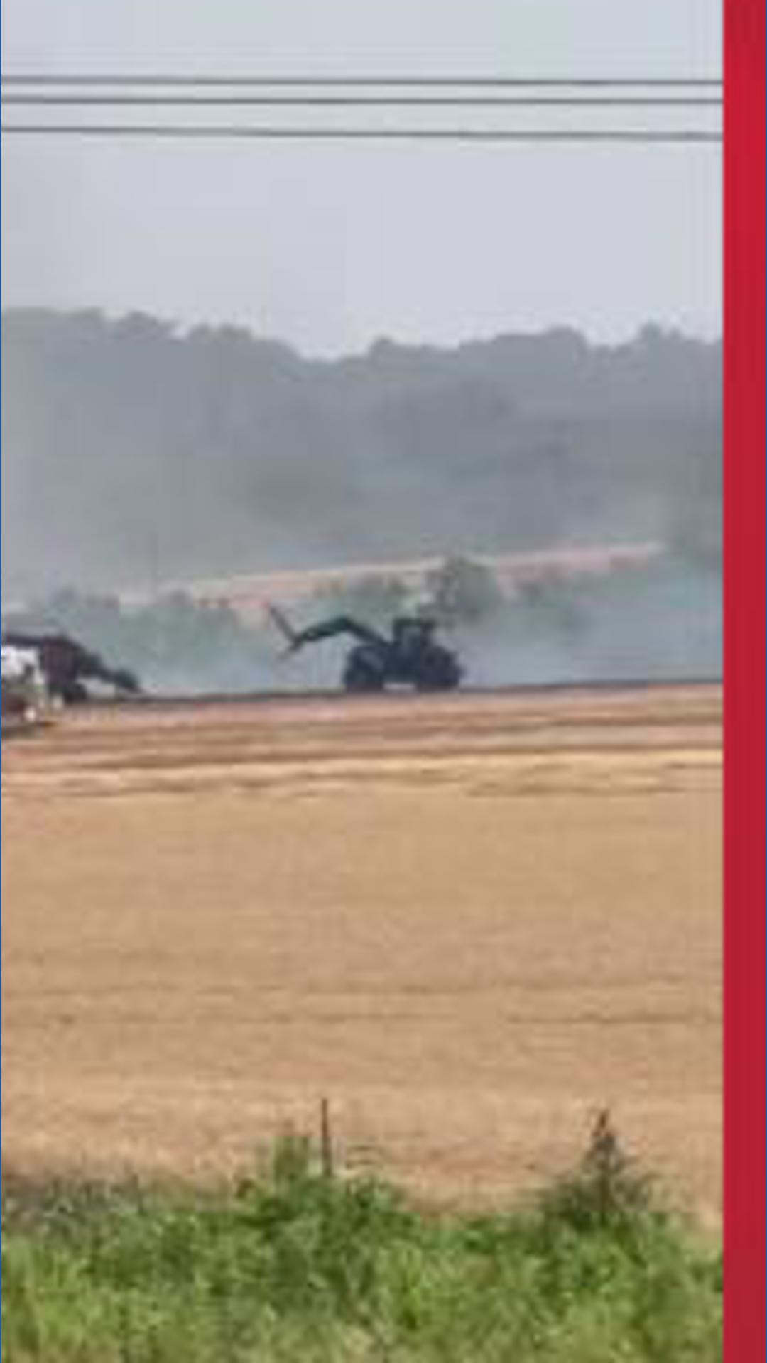Crews respond to large brush fire in York County | fox43.com