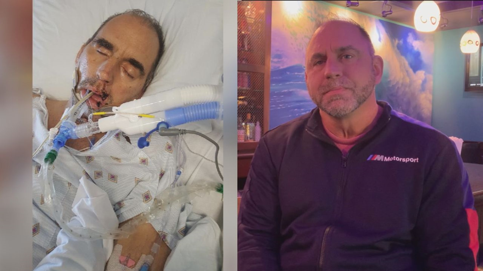 Nick Barakos, owner of Kyma Seafood & Johnny's Bar and Steakhouse, credits the incredible ICU staff at Wellspan for his recovery.