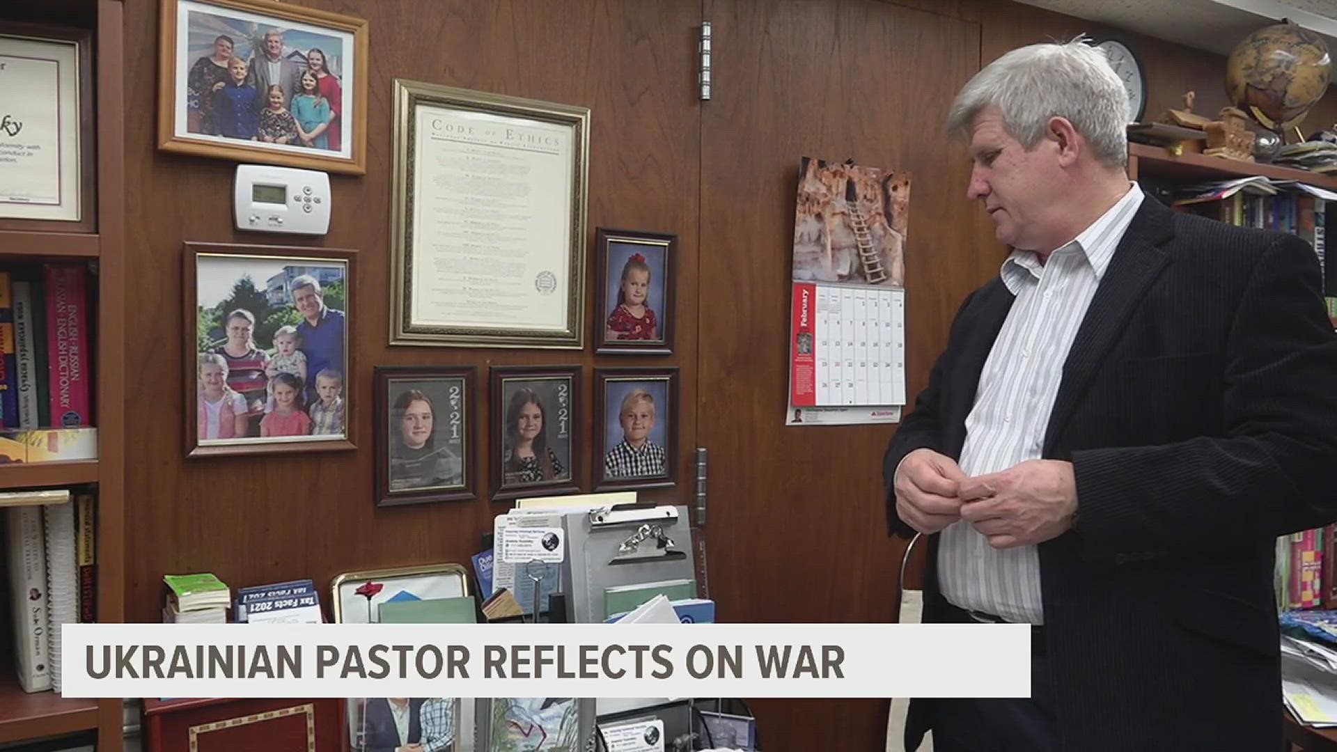 A Ukrainian-born pastor living in Lancaster County is among those praying for peace. Many of his relatives are still in the midst of the war and in need of support.