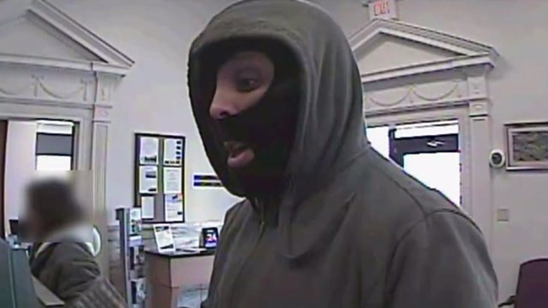 East Prospect bank robbery video