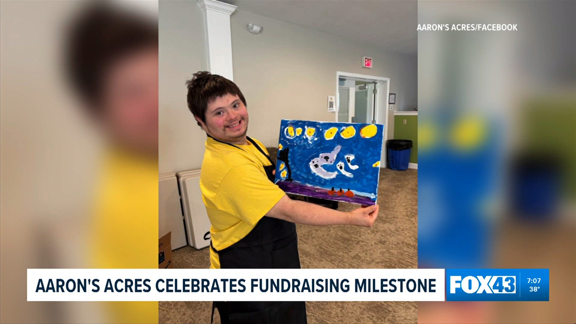 Aaron's Acres Fundraising Milestone | fox43.com