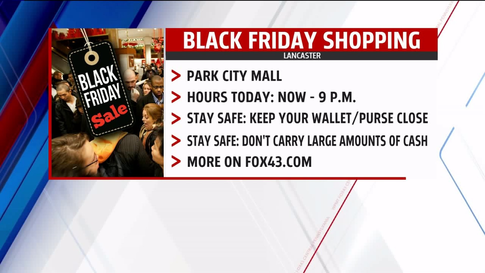 Black Friday Shopping at Park City Lancaster
