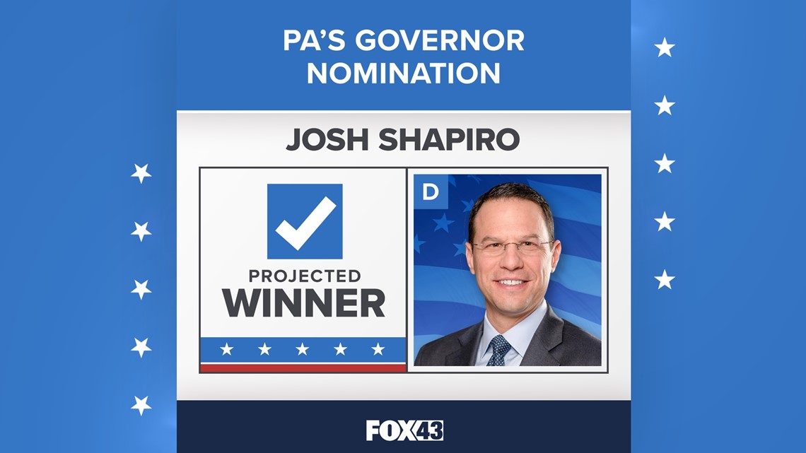 Josh Shapiro wins Democratic nomination for Pa. governor