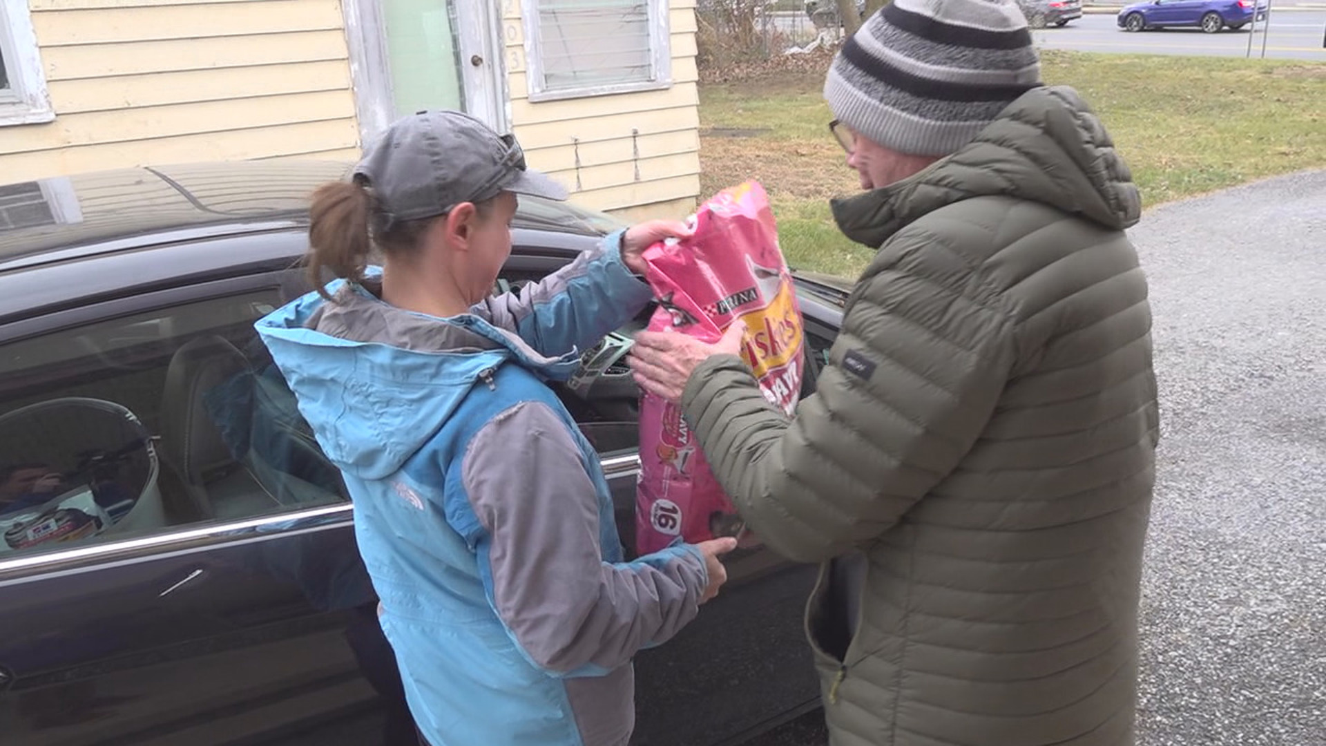 Volunteers with the animal shelter collected donations to help feed animals in need across Lancaster, Berks counties.