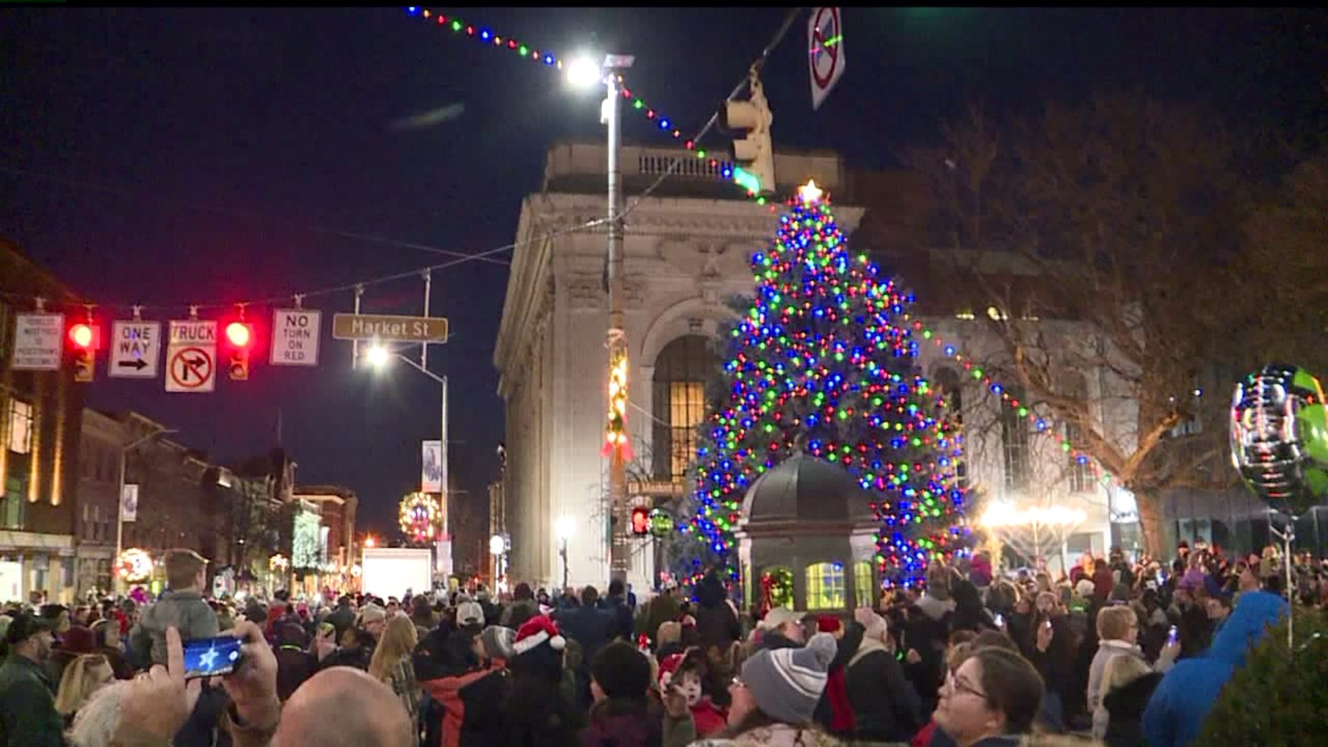 City of York lights up for the holidays