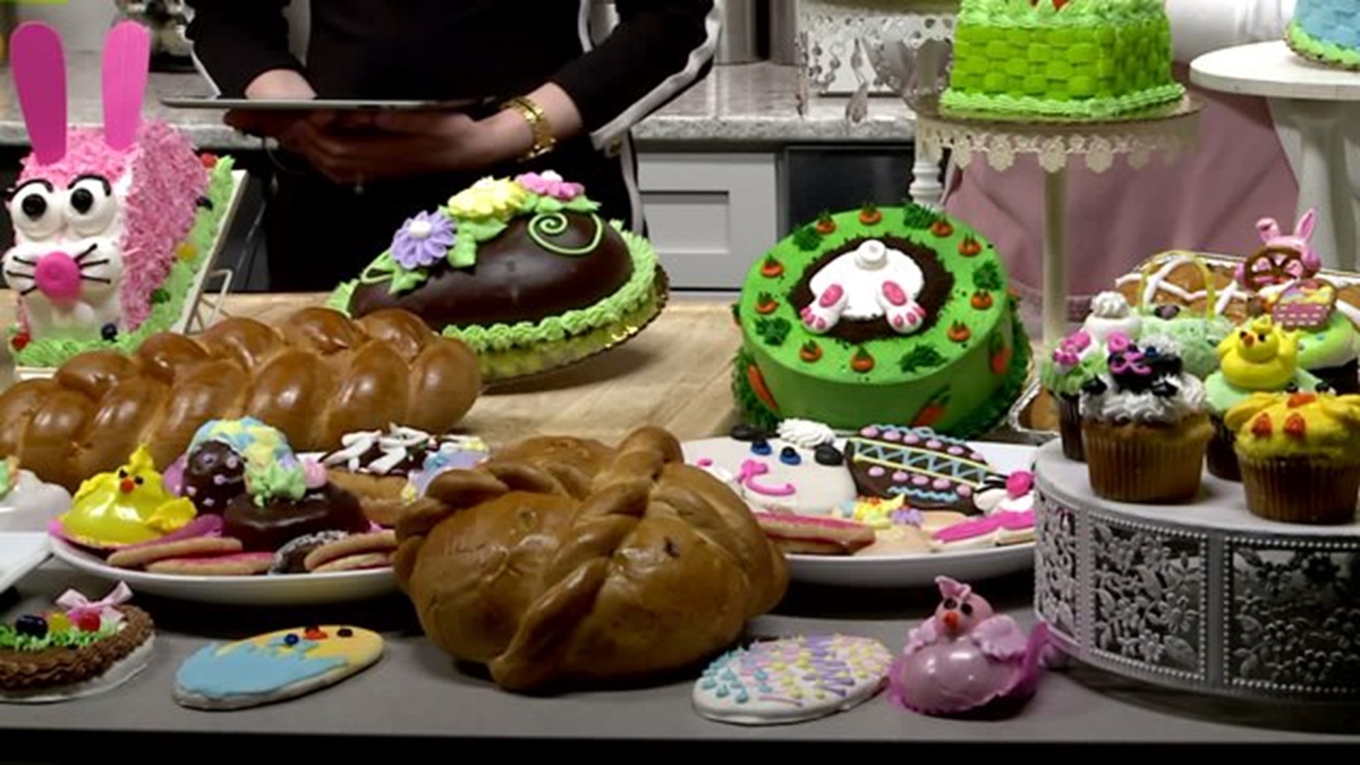 Pennsylvania Bakery graces the set with Easter goodies