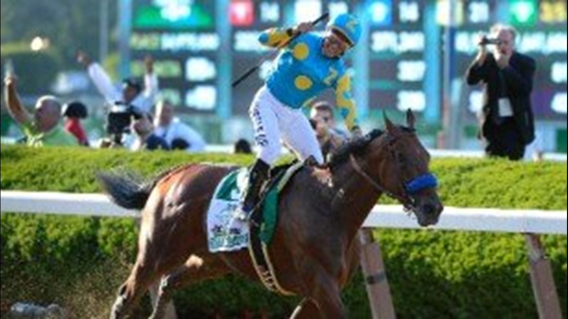 American Pharoah wins Belmont Stakes to become horse racing's first Triple  Crown winner since Affirmed in 1978 – New York Daily News