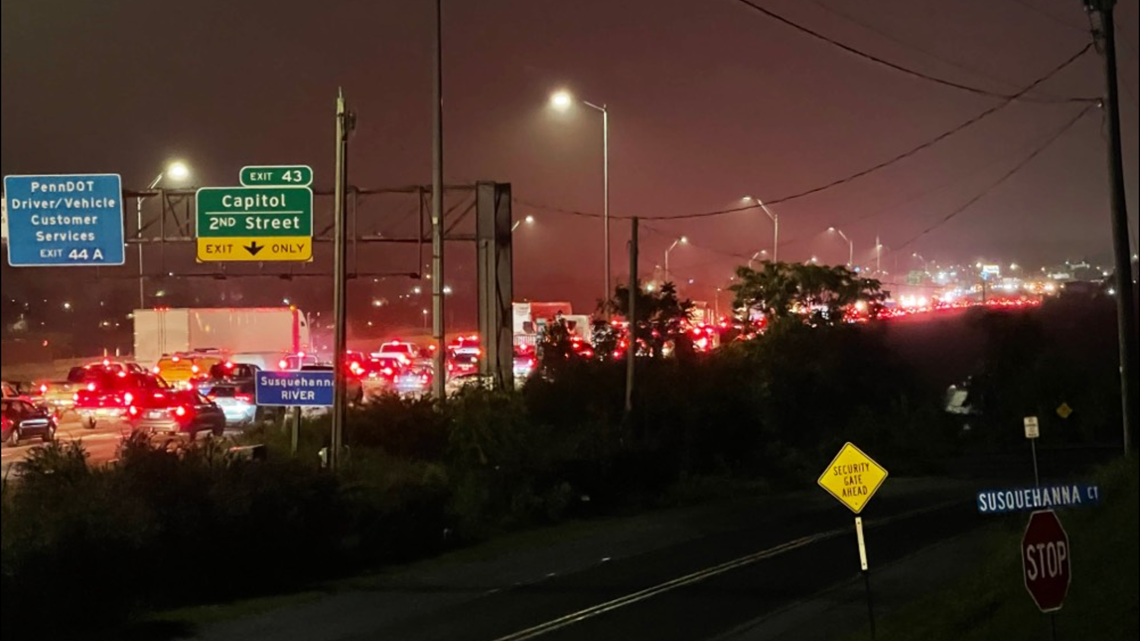 Multi-vehicle crash on Interstate 83 in Dauphin County slows traffic ...