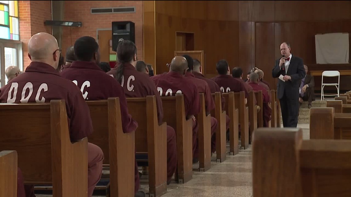 PA parole board members meet with inmates to discuss their re