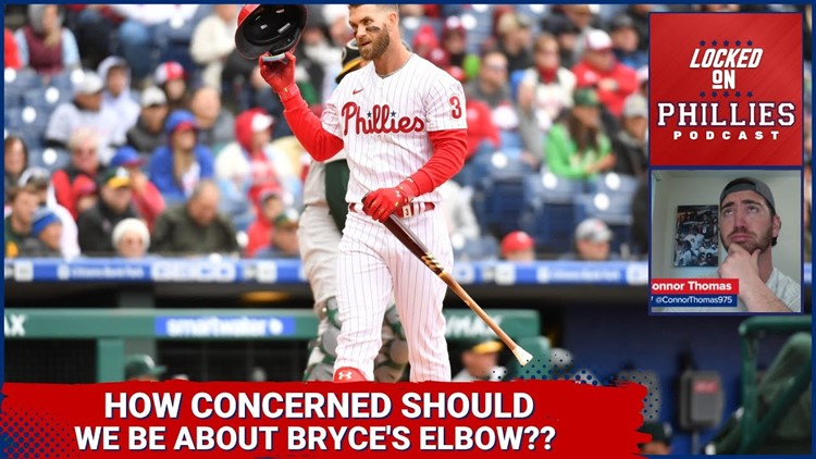 How concerning is Bryce Harper's elbow injury? | Locked On Phillies