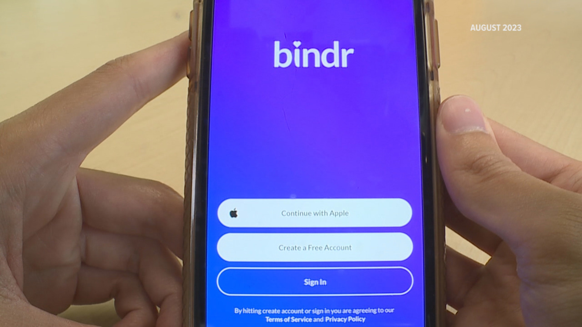 The dating app Bindr is celebrating more than 100,000 registered users from around the world after hitting the market more than a year ago.