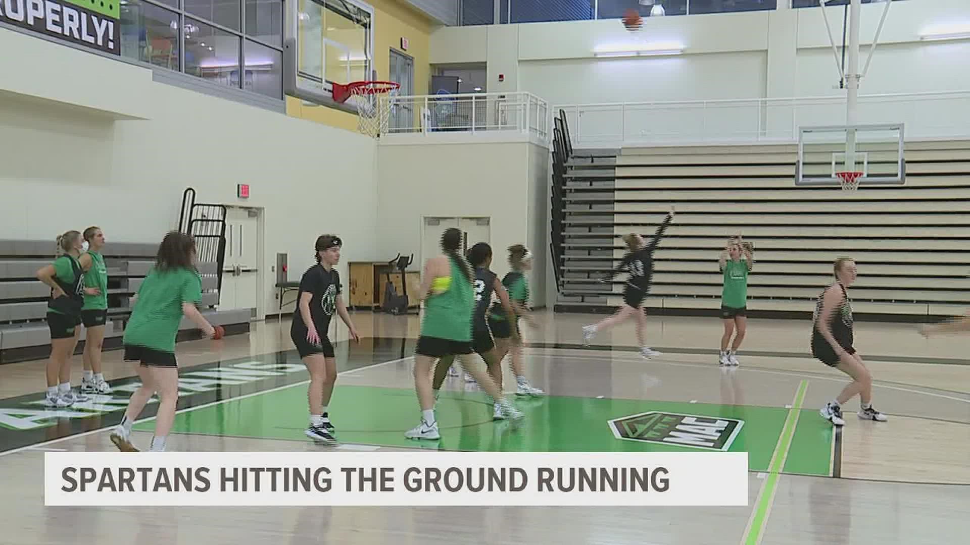 York College Women's basketball team is dominating their new league