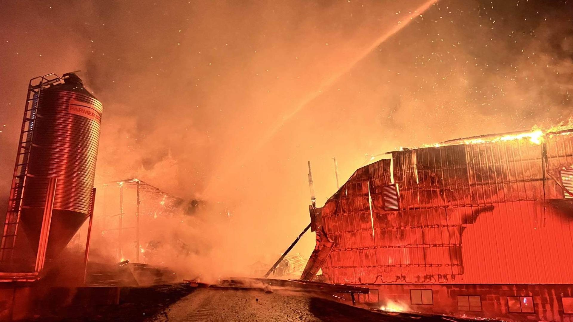 Barn fire in Dauphin County | fox43.com