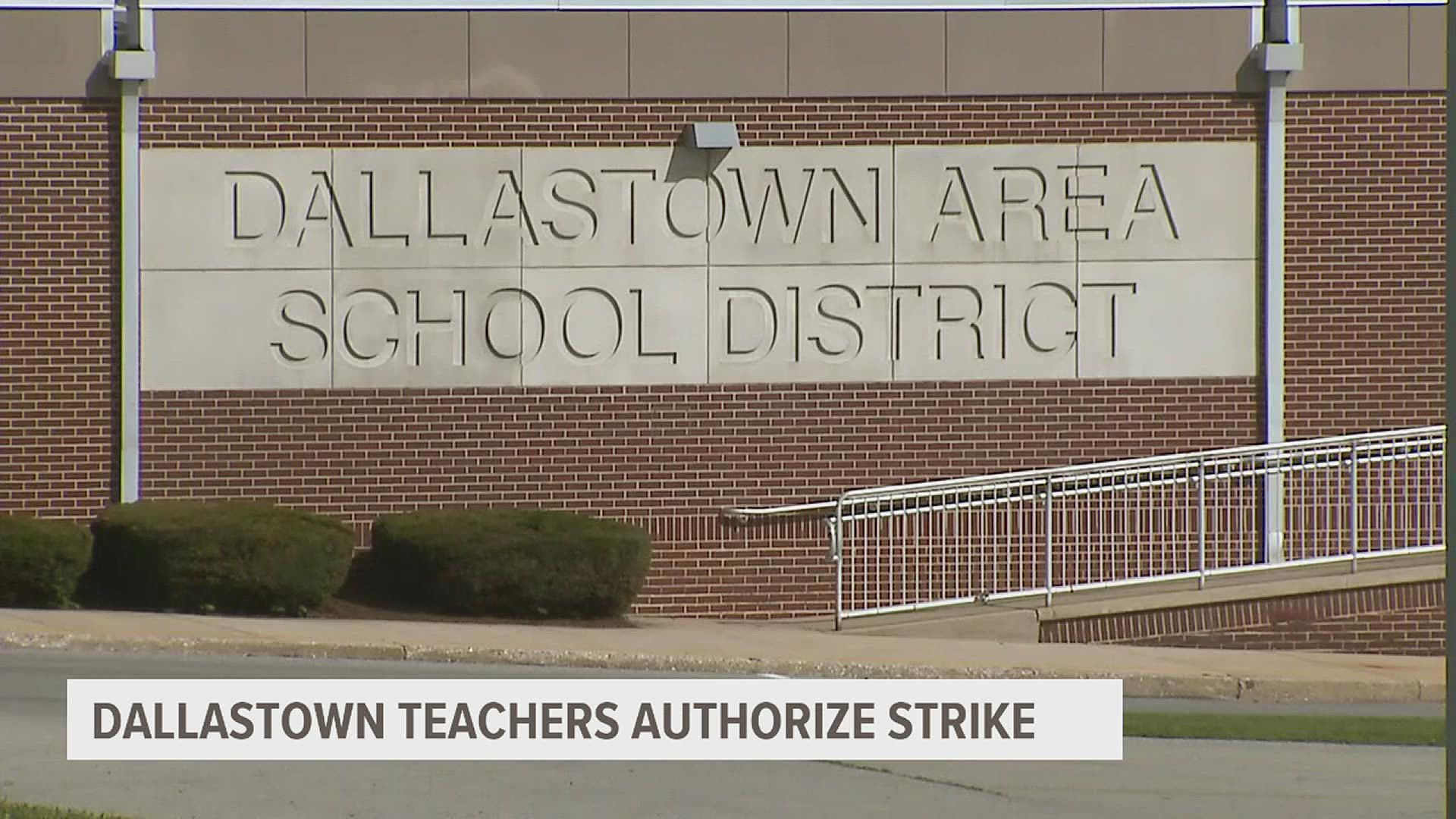 The strike authorization means that the bargaining team will be able to call a strike at any time, as long as they provide the district with a 48-hour notice.