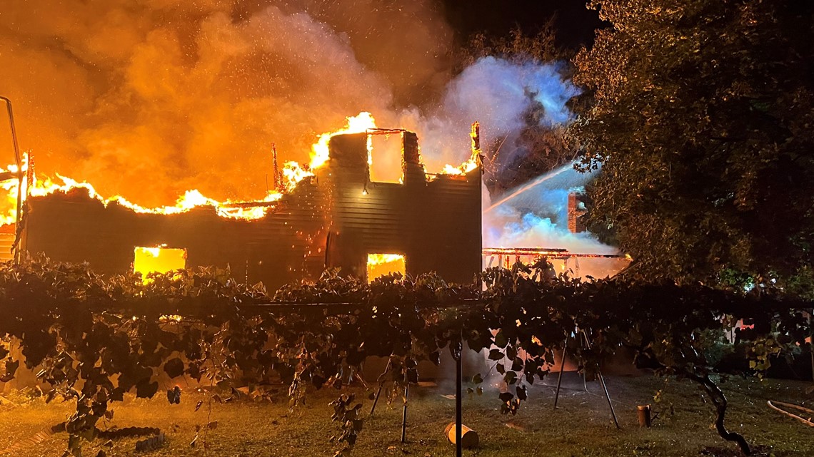 Early morning fire in York County destroys farmhouse