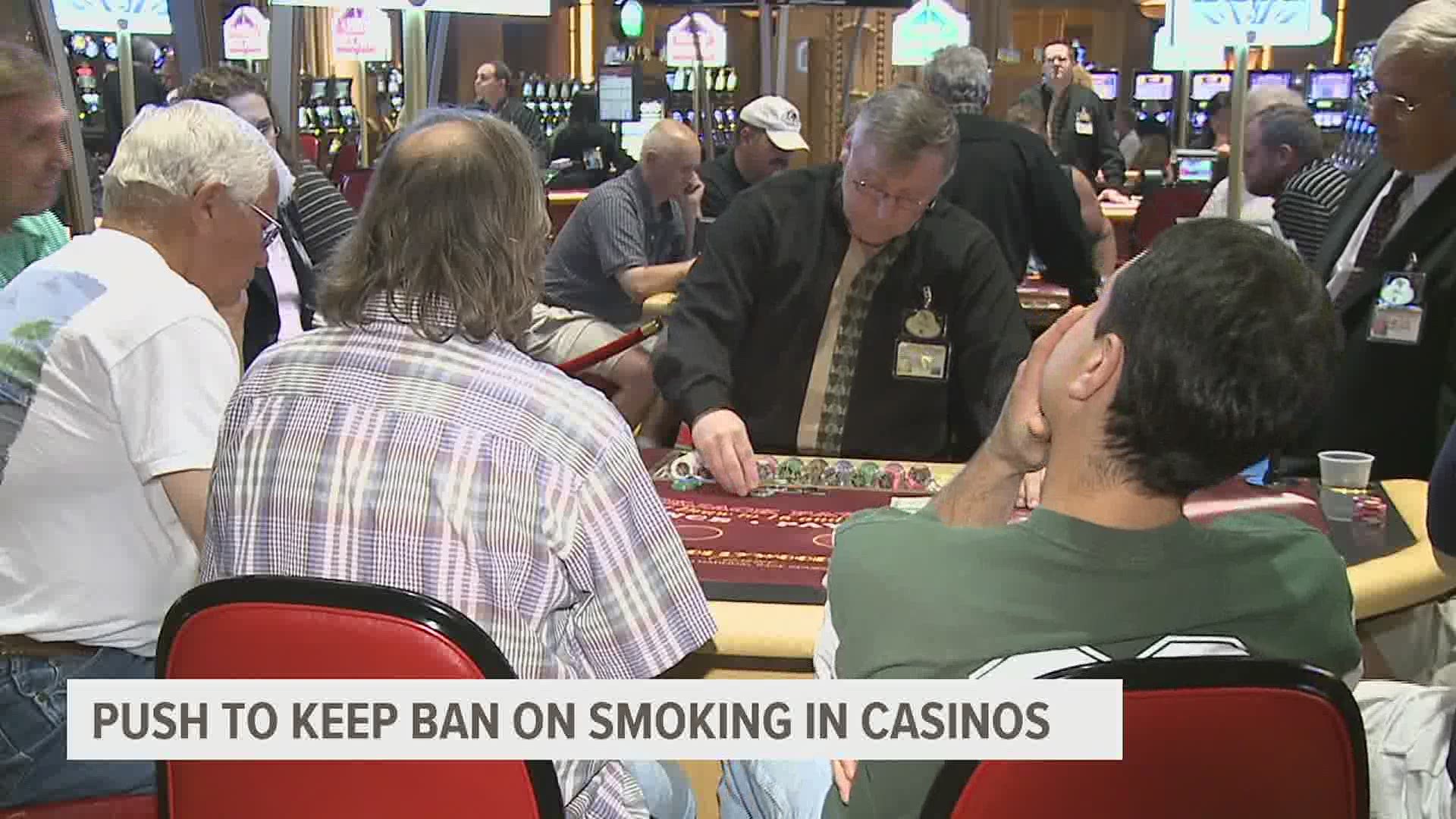 The Coalition Breathe Free Pennsylvania spoke with a Pennsylvania state lawmaker on the importance of a smoking ban in places like casinos and bars.