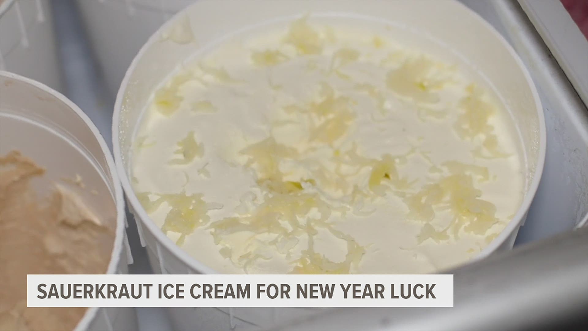 Ice cream shop turns traditional New Year dish into something tasty.