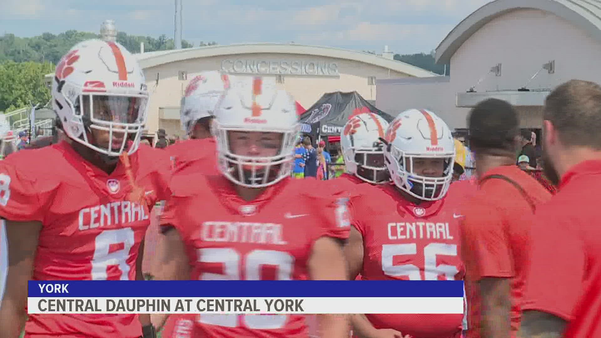 Central York and East Pennsboro earn wins to start their 2022 season.