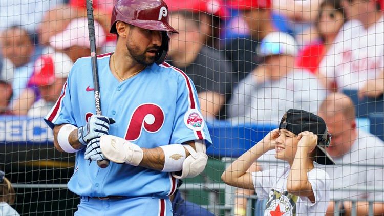 Phillies' Player Nick Castellanos' Son Reaction to His Dad's Home Run