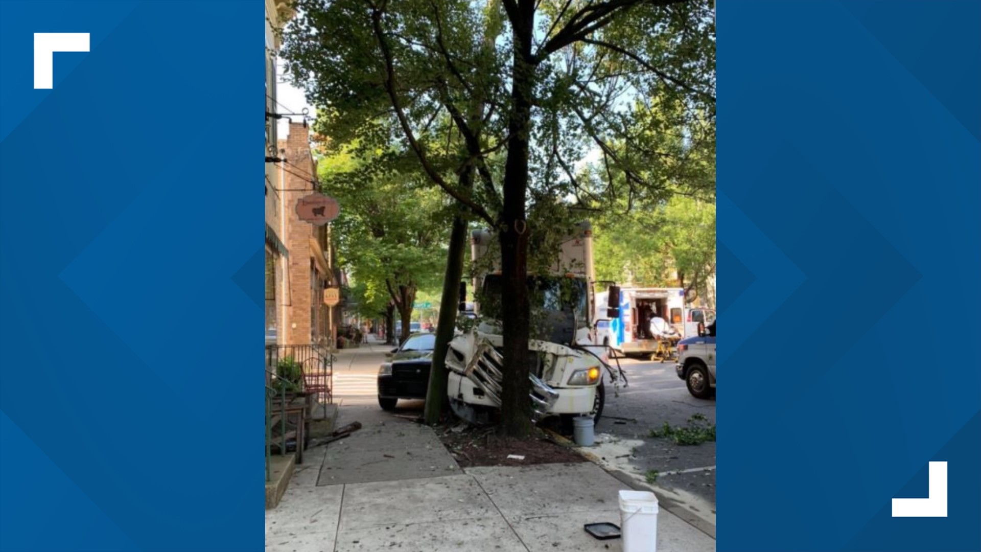 Police Brake failure led to crash that caused power outage in downtown