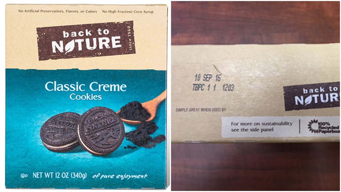 Back To Nature Classic Creme Cookies Recalled For Undeclared Milk Fox43 Com