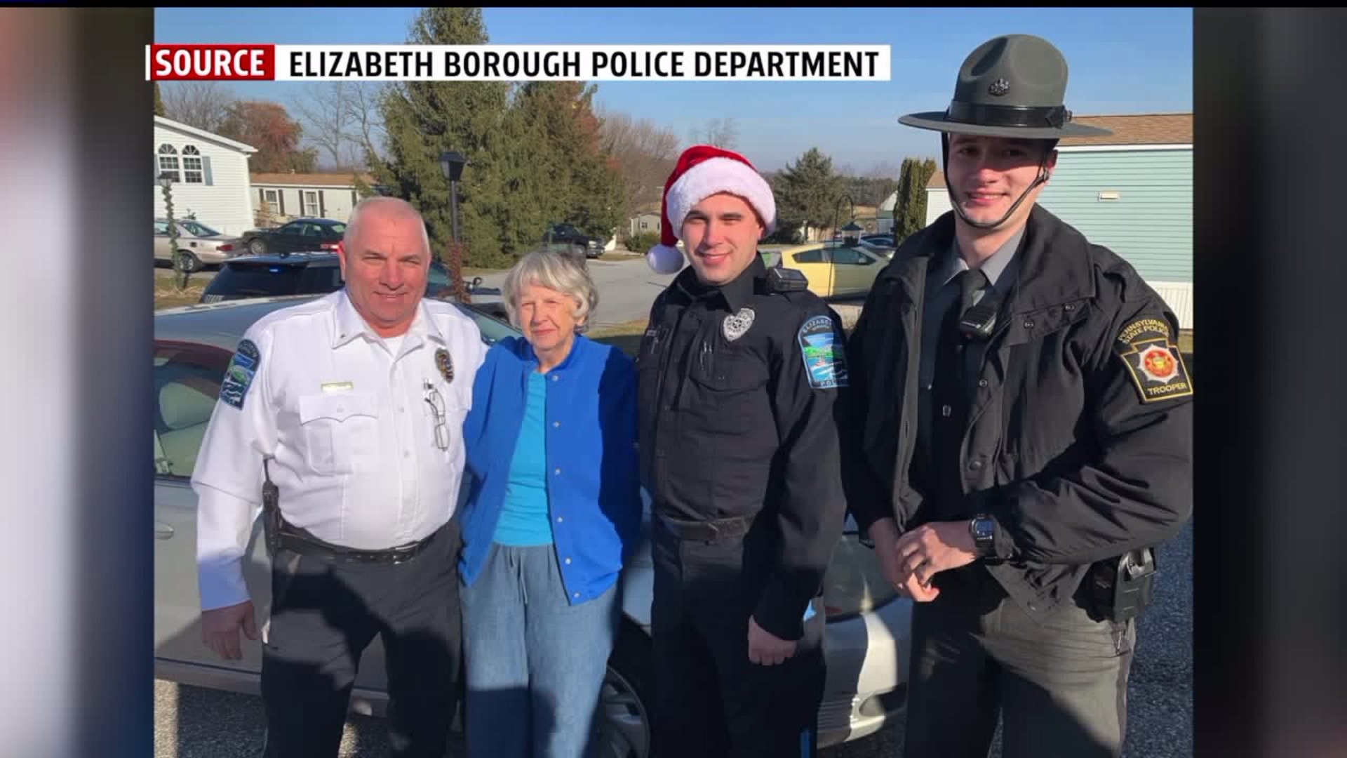 Police go the extra mile to bring an elderly lost driver home