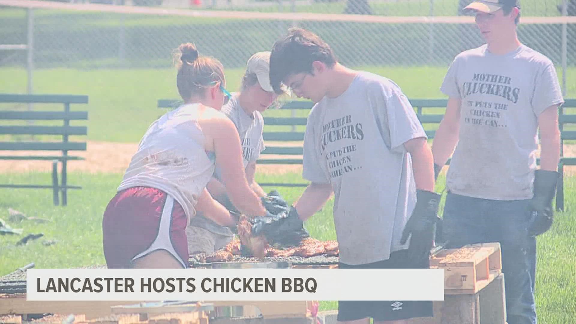 Over 15,000 chicken dinners given out during the World's Largest Chicken BBQ in Lancaster County.
