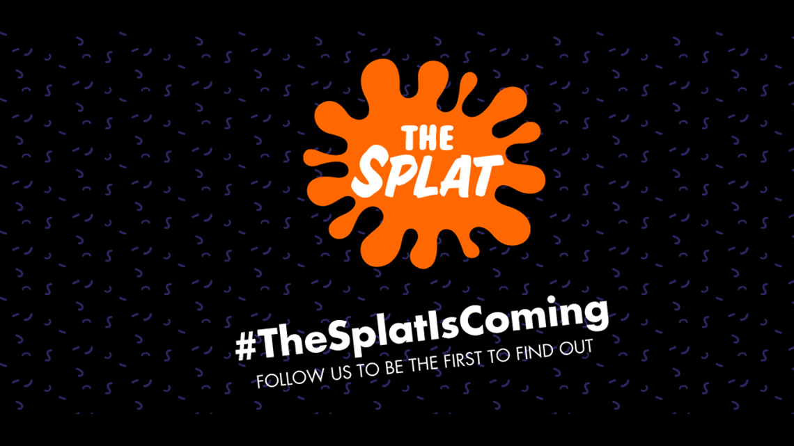 Nickelodeon Splat Idents. Nickelodeon Splat logo. Nickelodeon Splat Ident.
