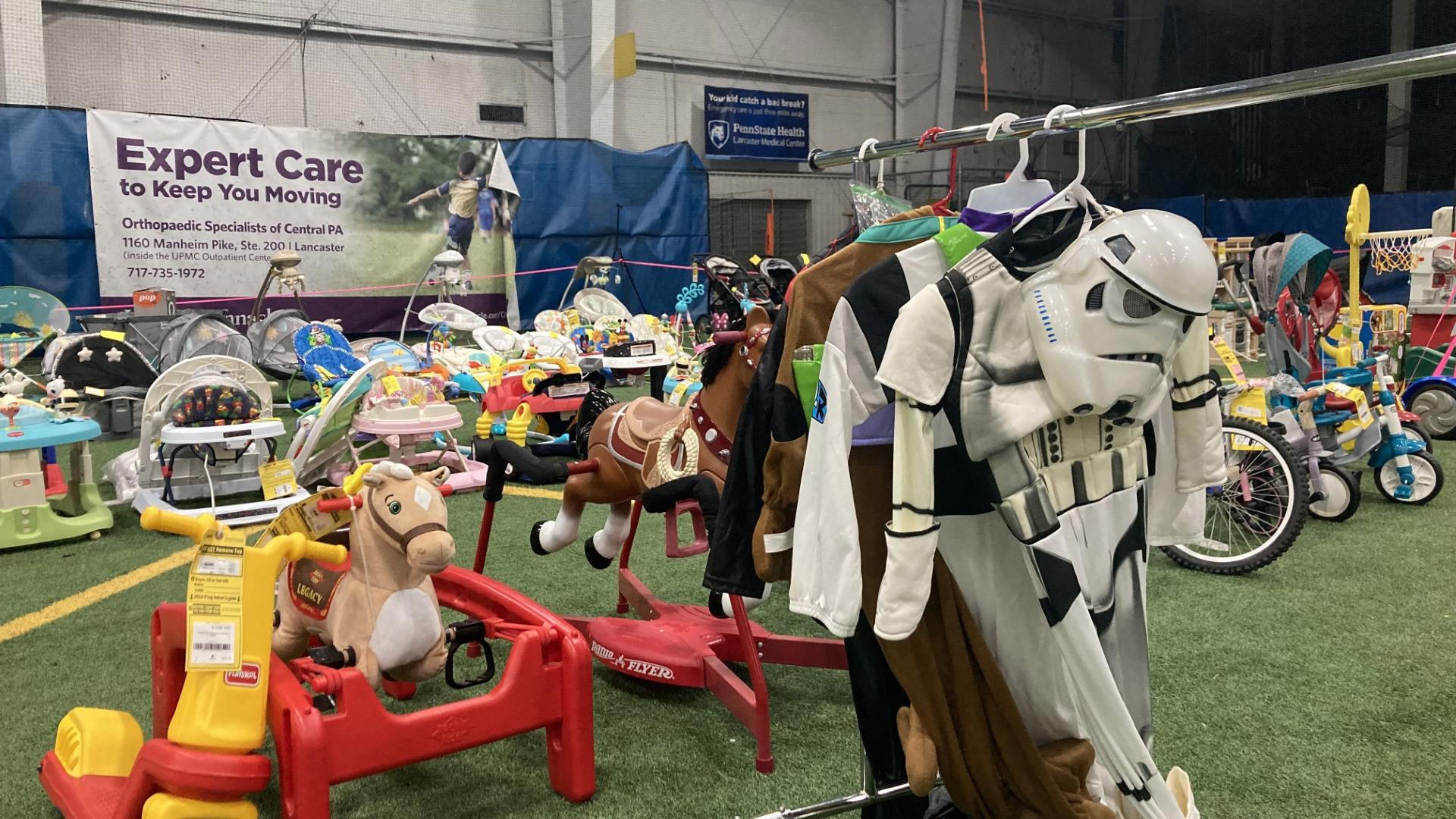 A pop-up kids consignment event is back at Spooky Nook LANCO this week.