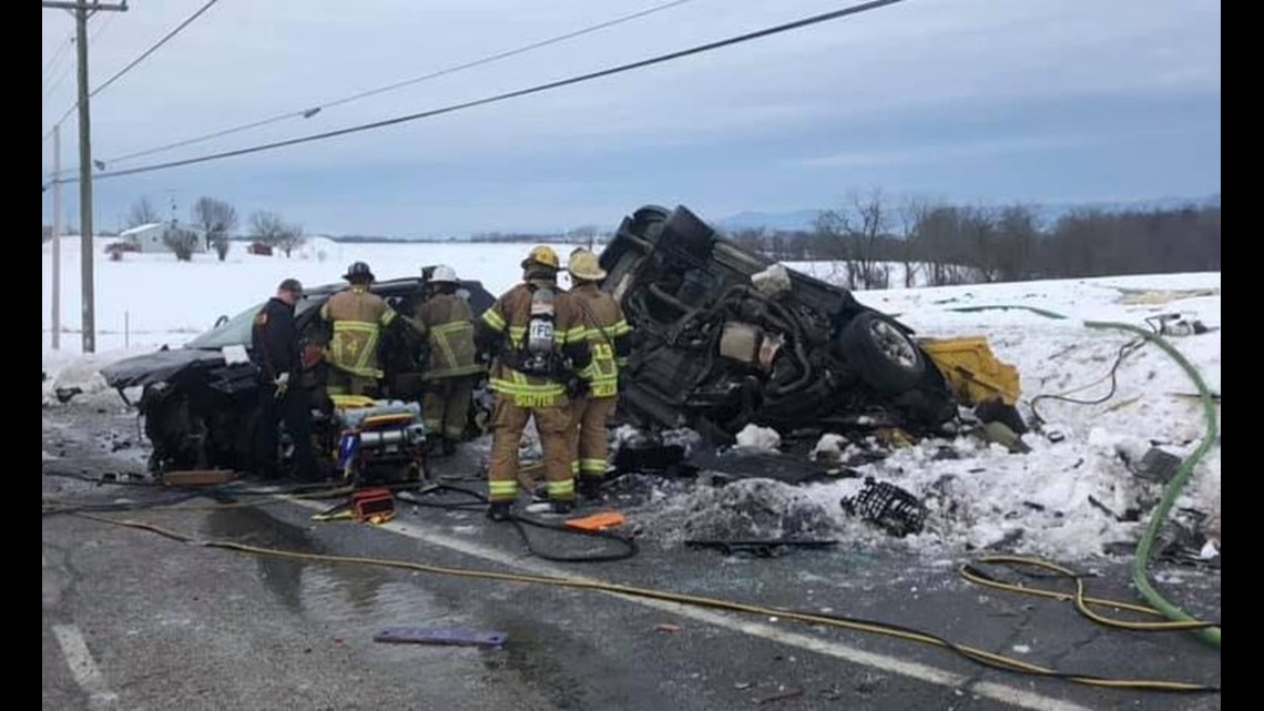 One person dead, two others injured in twovehicle crash in Franklin