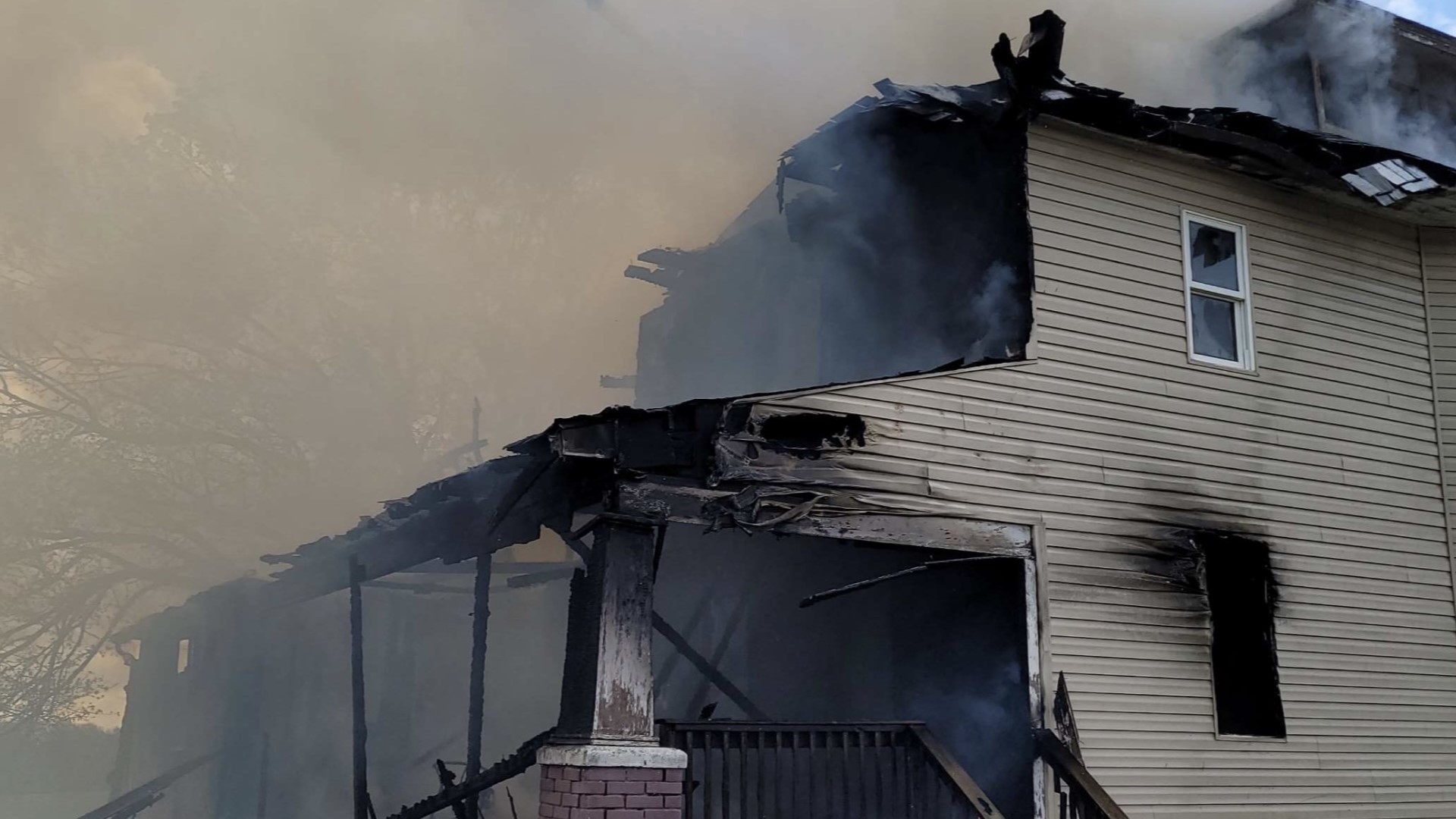 Fire investigators believe a stove in the basement started the flames that destroyed a Lower Chanceford Township home on Tuesday.