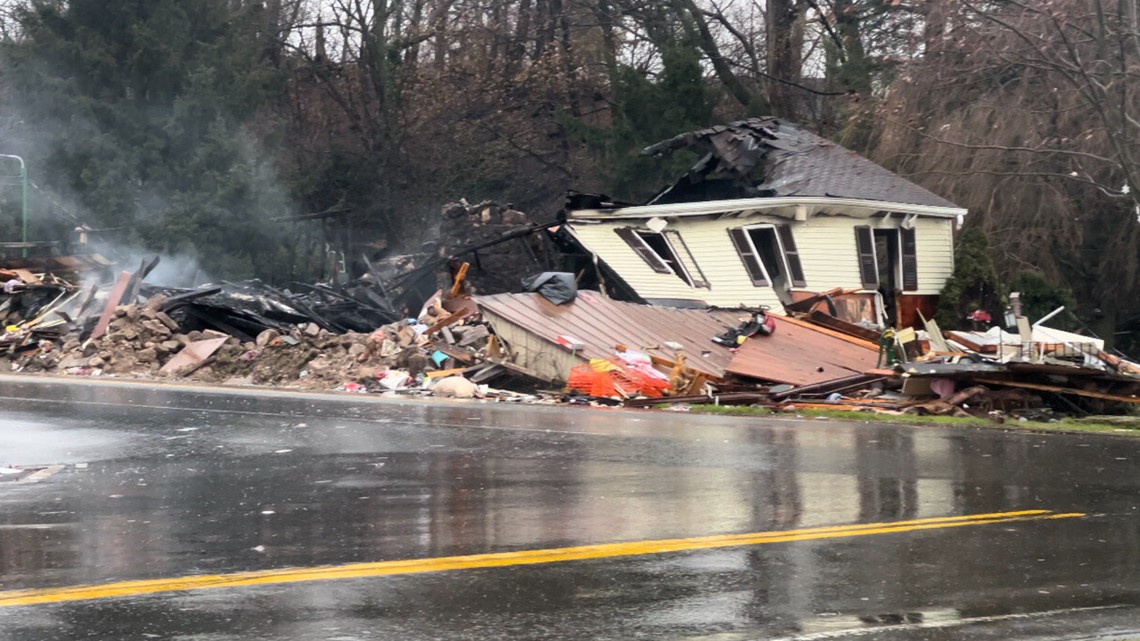 'What woke me up was the loud explosion' East Earl Township home