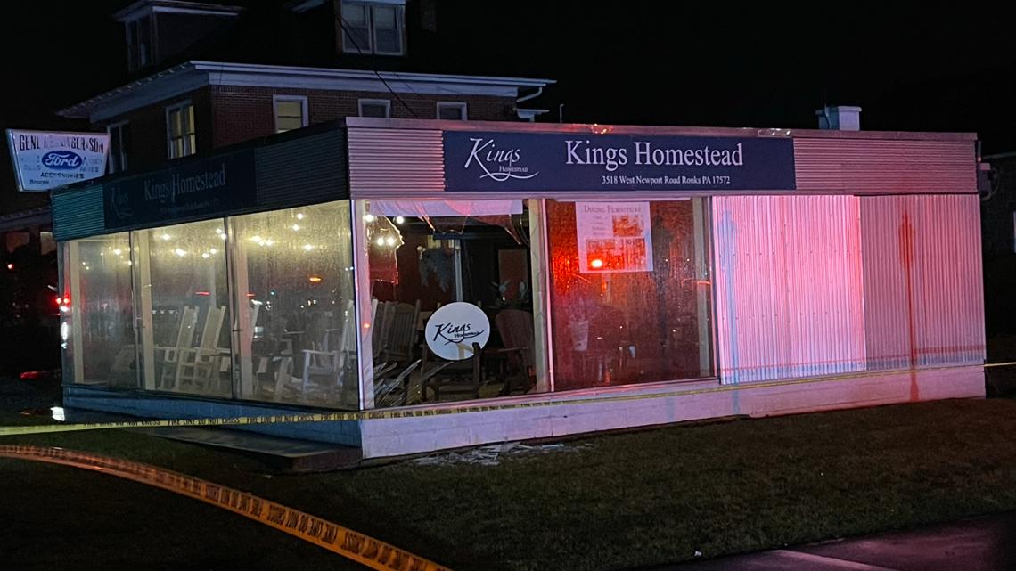 Emergency responders at BirdinHand Family Inn for fire